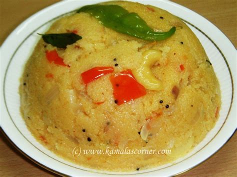 Tomato Upma - Kamala's Corner