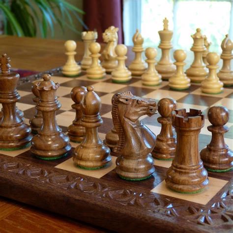 Wooden Chess Sets - Etsy