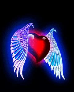 Great Animated Winged Heart Gifs at Best Animations | Beautiful heart images, Heart images, Love ...