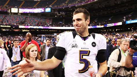 Joe Flacco struggled to find the words to explain his award as Super ...