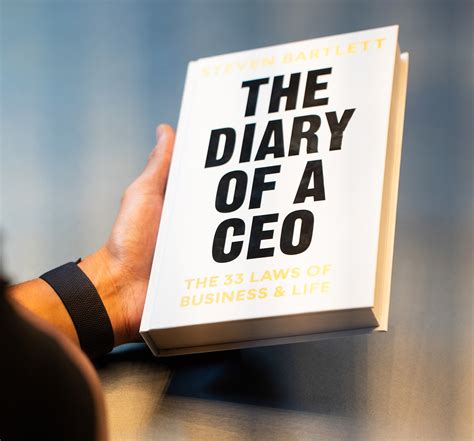 The Diary of a CEO Book: The 33 laws of business and life - Steven Bartlett