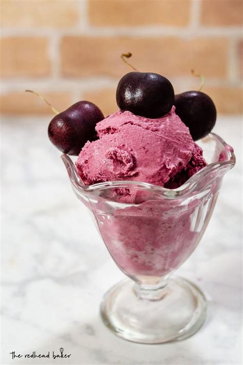 Bourbon Roasted Cherry Ice Cream by The Redhead Baker | Recipe | Roasted cherry, Cherry ice ...