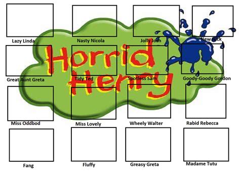 Horrid Henry Cast Meme Part 2 by snivy0711 on DeviantArt