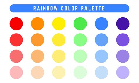 Five Color Rainbow Color Scheme Color Schemes Rainbow - vrogue.co