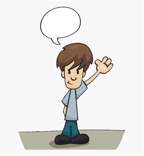 Clip Art Person Waving Goodbye - Boy Waving His Hand Gif , Free ...