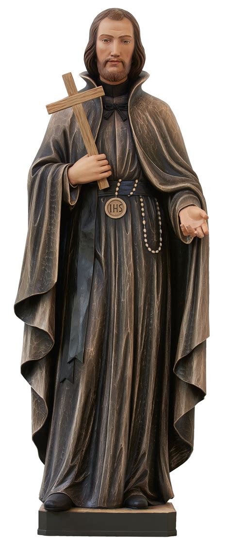 St Isaac Jogues Statue | Wood Carved