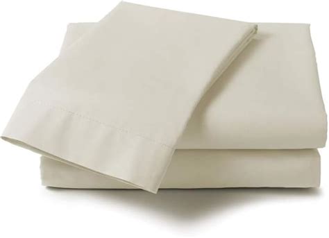 Lex's Linens Extra Large Pillow Case Pair 22"x 31" / Percale Pillowcases/Cream Pillowcases ...