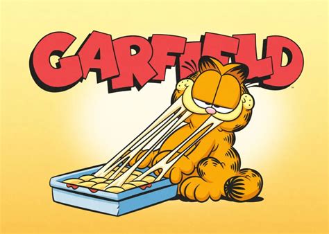 Garfield's Favorite Food: Lasagna!