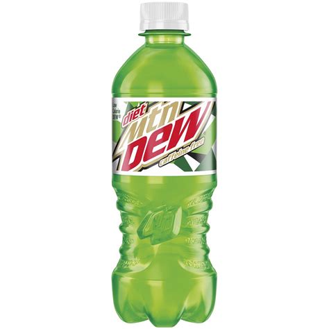 Diet Mtn Dew Caffeine Free Soda 20 Fluid Ounce Bottle 20 fl oz | Shipt