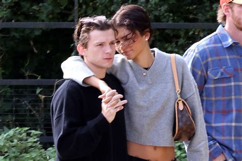 Tom Holland and Zendaya Have PDA-Filled Walk Through London Park