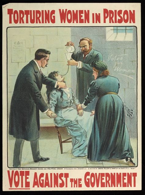 100 years on, posters offer window into struggles of U.K. suffragists ...