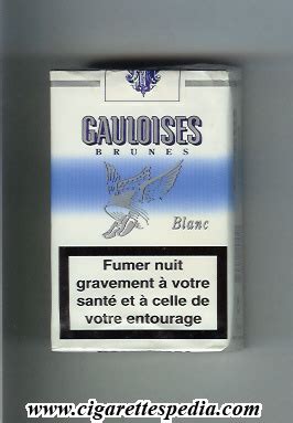 Gauloises Brunes (Blanc) KS-20-S - France - Cigarettes Pedia