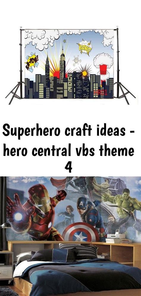 Superhero craft ideas - hero central vbs theme 4 | Superhero crafts, Vbs themes, Hero central vbs