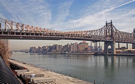 clouds, Cityscapes, Bridges, New, York, City, Industrial, Manhattan, Rivers, East, River ...