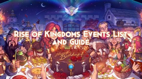 Rise of Kingdoms Events List and Guide - Rise of Kingdoms Guides