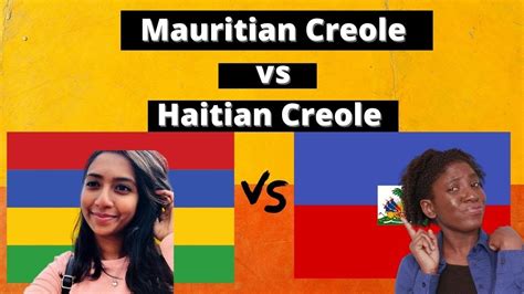 Mauritian Creole vs Haitian Creole| A Demonstrated Comparison- Fi Di Kulcha Episode 26 - YouTube