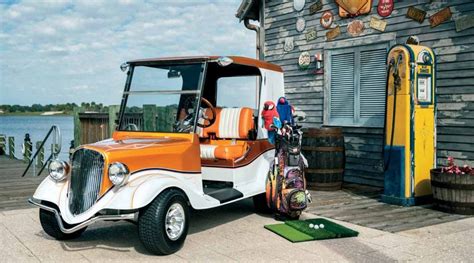 Forget the golf! These pricey golf carts are all about riding around in style