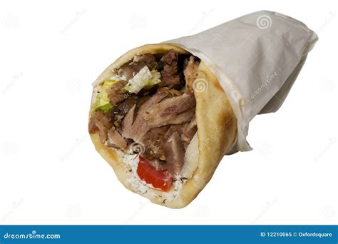 Gyros Pita Royalty Free Stock Photo - Image: 12210065