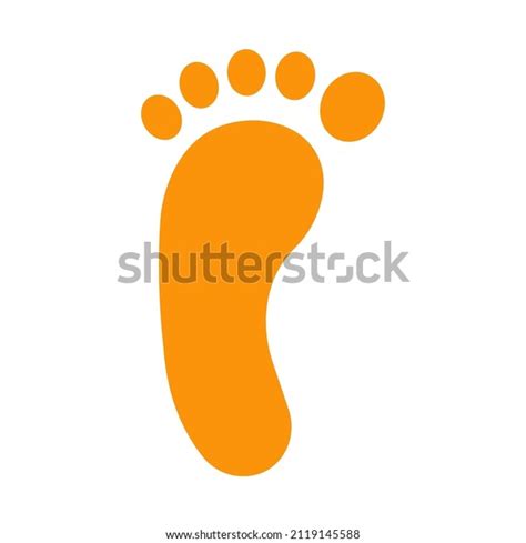 Footprints Icon Emoji Isolated Vector Illustration Stock Vector ...