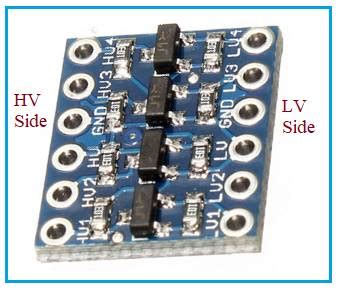 Voltage Level Shifter 3.3V to 5V | Level Converter 5V to 3.3V