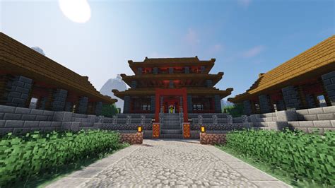 Ancient Chinese Town Minecraft Map