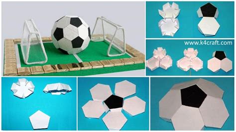 How to Make Origami Football for Kids - ArtsyCraftsyDad