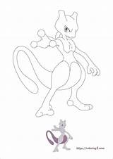 Pokemon Mewtwo Coloring Pages  2 Free Sheets 2021 sketch template