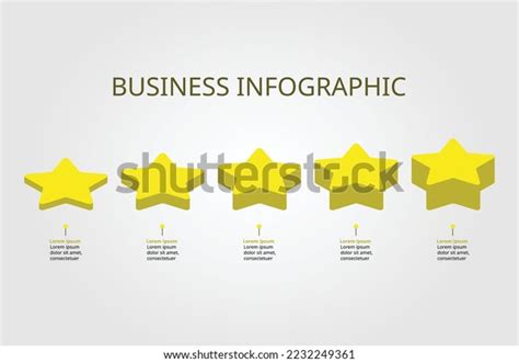 Star Chart Template Infographic Presentation 5 Stock Vector (Royalty Free) 2232249361 | Shutterstock