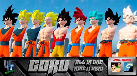 GOKU from Dragon Ball saga All in 1 [Add-On/Replace] - GTA5-Mods.com