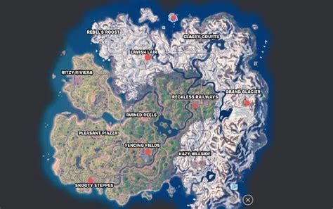 All Fortnite Mod Bench Locations in Chapter 5