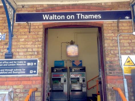 WALTON ON THAMES RAILWAY STATION | H A Marks New