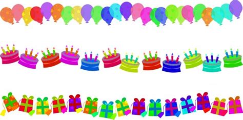 Birthday Border Edges Free Stock Photo - Public Domain Pictures