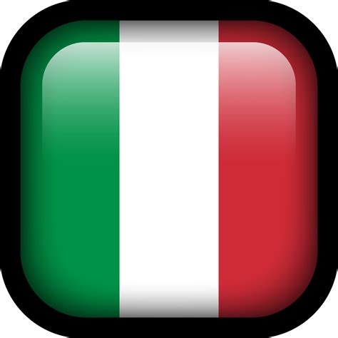 Italy Flag Icon | Square Flags Iconset | Hopstarter