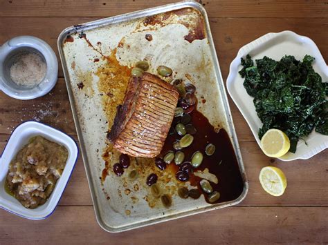 Berkshire Pork Loin with Cavolo Nero, Verjuice and Grapes with Granny Smith Sauce Recipe ...