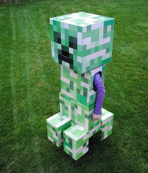 Telescoping Minecraft Creeper Costume : 7 Steps (with Pictures ...