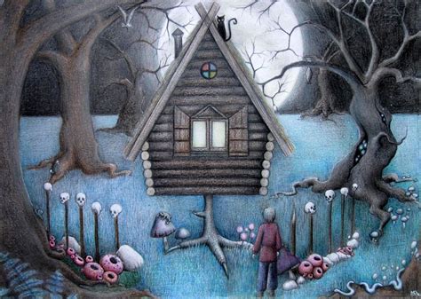 Baba Yaga's Hut by Maylar on DeviantArt