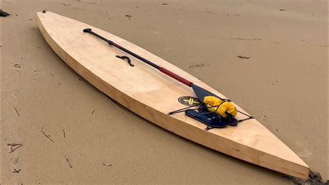 How to make a DIY plywood paddle board - from start to finish | Wood paddle boards, Wooden ...