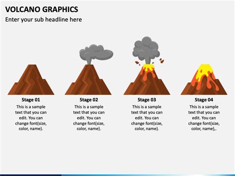 Volcano Graphics for PowerPoint and Google Slides - PPT Slides