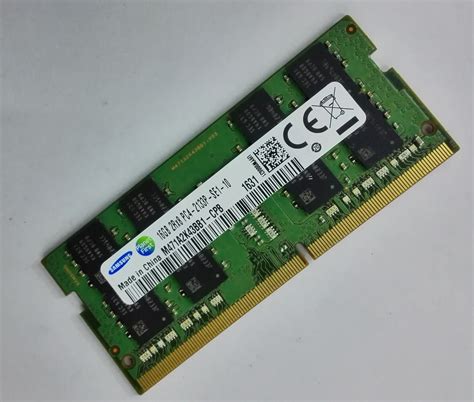 SAMSUNG 16GB DDR4 2133MHz Laptop RAM 2Rx8 PC4-2133P-SE1M471A2K43BB1-CPB SODIMM | eBay