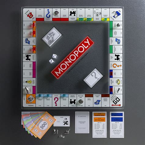 Best Buy: Winning Solutions Monopoly Board Game Glass Edition 27120