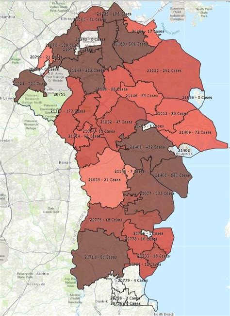 Anne Arundel County Hits 200 Coronavirus Deaths, Check Your ZIP | Anne Arundel, MD Patch