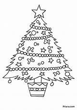 Santa Christmas Tree Coloring Pages sketch template