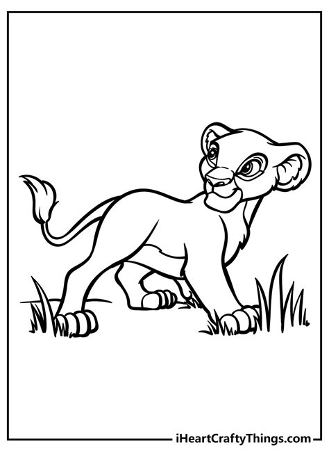 Lion King Coloring Page Simba With Mufasa Topcoloringpages Net | The Best Porn Website