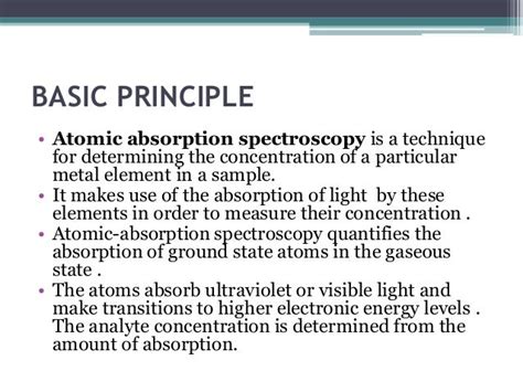 Atomic absorption spectrometer