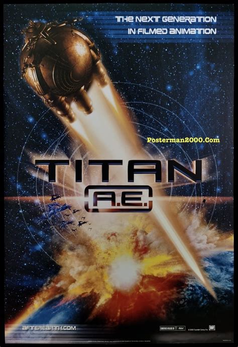 Titan A.E. ไทตั้น เอ.อี. ศึกกู้จักรวาล (แบบแรก) – Posterman 2000