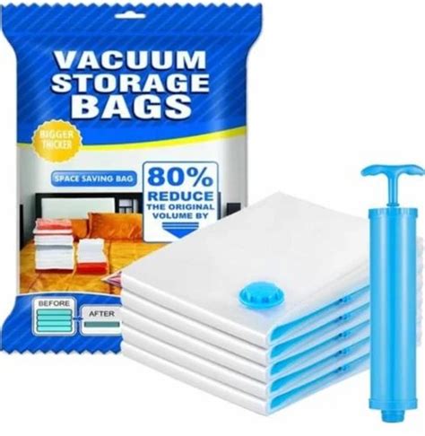 Vacuum Storage Bags For Clothes at Rs 220/piece | Storage Bags in New ...