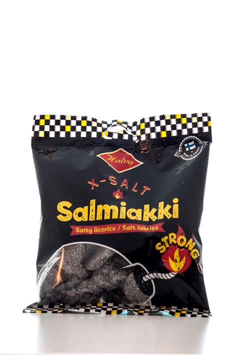 Amazon.com : Halva Suklaalakukuulat - Salmiakki - Original - Finnish - Salty Licorice ...