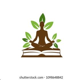 Yoga Vector Logo Stock Vector (Royalty Free) 1098648842 | Shutterstock