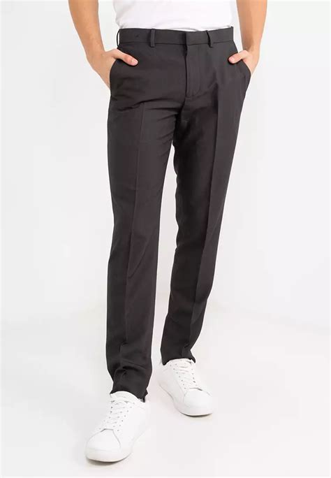 Buy Electro Denim Lab Slim Fit Formal Pants 2024 Online | ZALORA