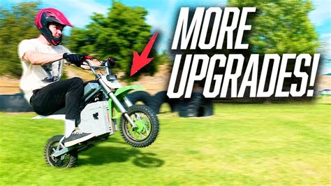 72v RAZOR sx500 gets more mods and upgrades! || Razor electric pit bike ...